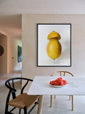 Vojtěch Veškrna – Lemon mushroom – zvětšenina, Giclée tisk v rámu na zdi – náhled